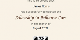 Fellowship in Palliative Care