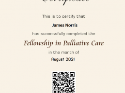 Fellowship in Palliative Care