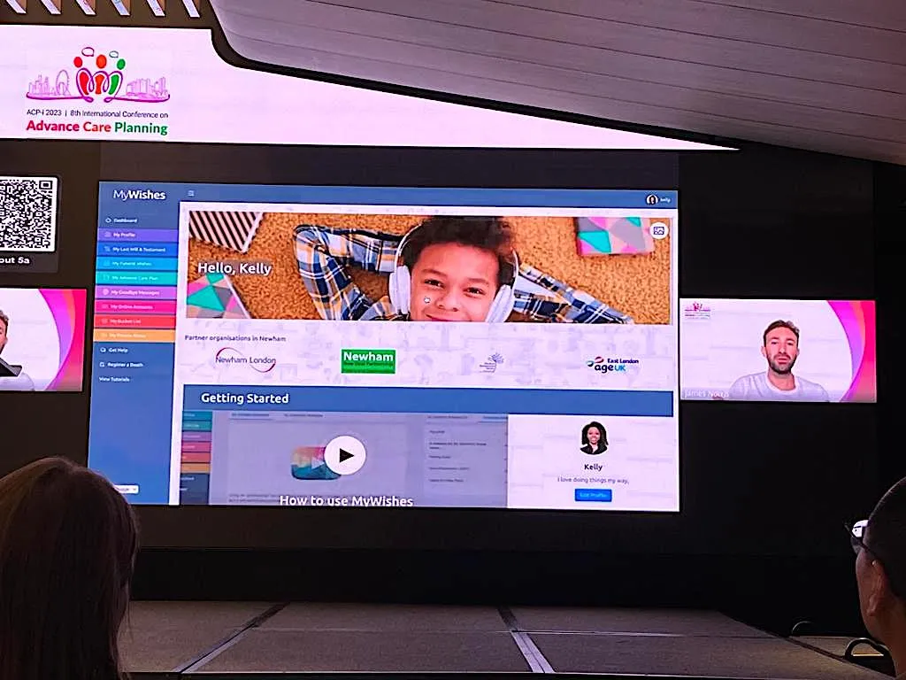 Speaking virtually at ACPi, Singapore